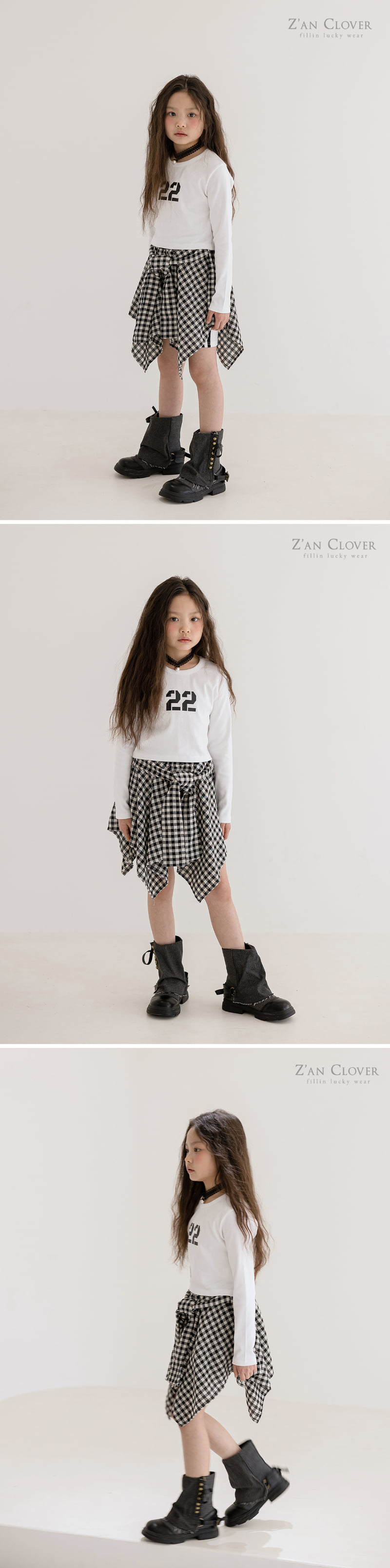 Zan Clover - Korean Children Fashion - #fashionkids - 22 Short Tee - 7