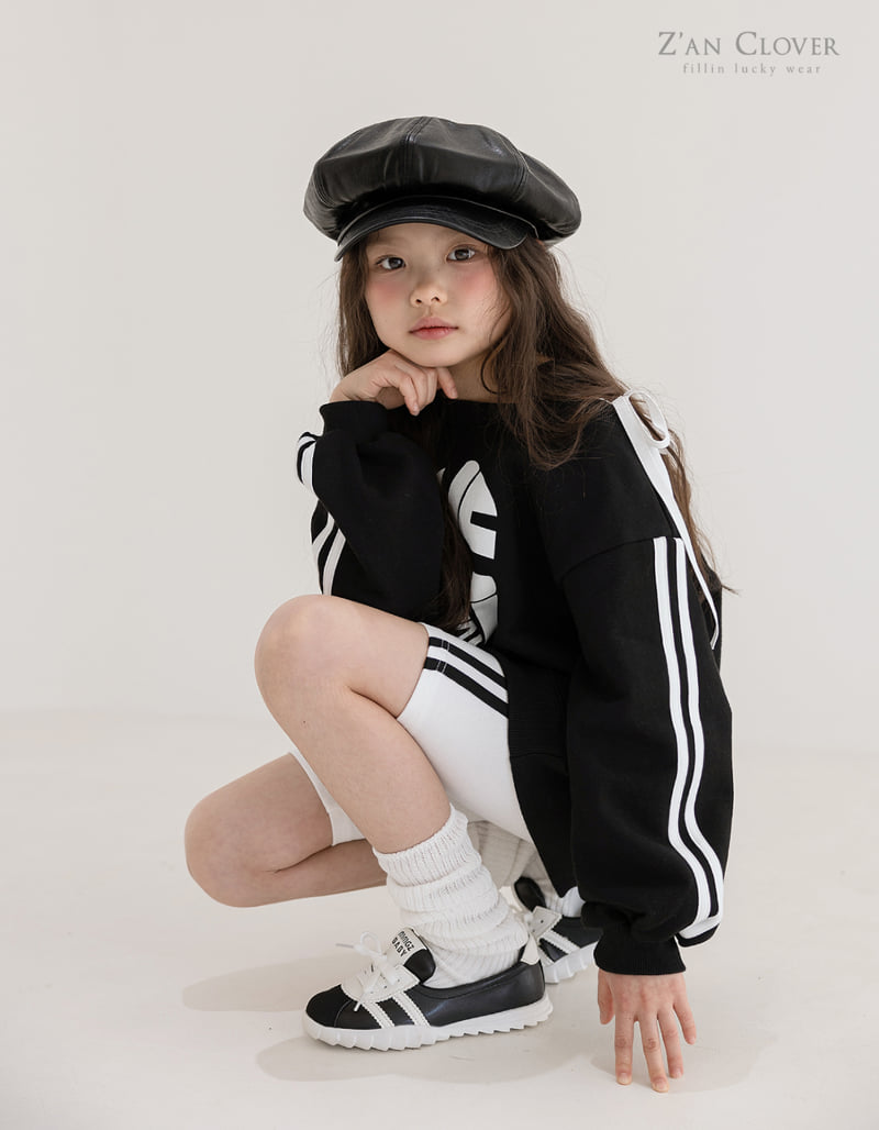Zan Clover - Korean Children Fashion - #discoveringself - Cotton Denim Biker Shorts - 4