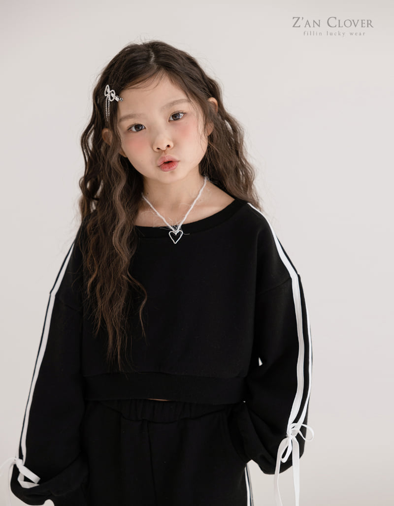 Zan Clover - Korean Children Fashion - #fashionkids - Off Shoulder Training Setup - 5