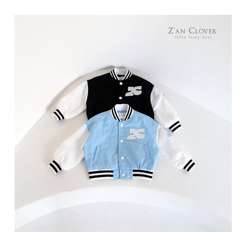 Zan Clover - Korean Children Fashion - #kidsshorts - Baseball Varsity
