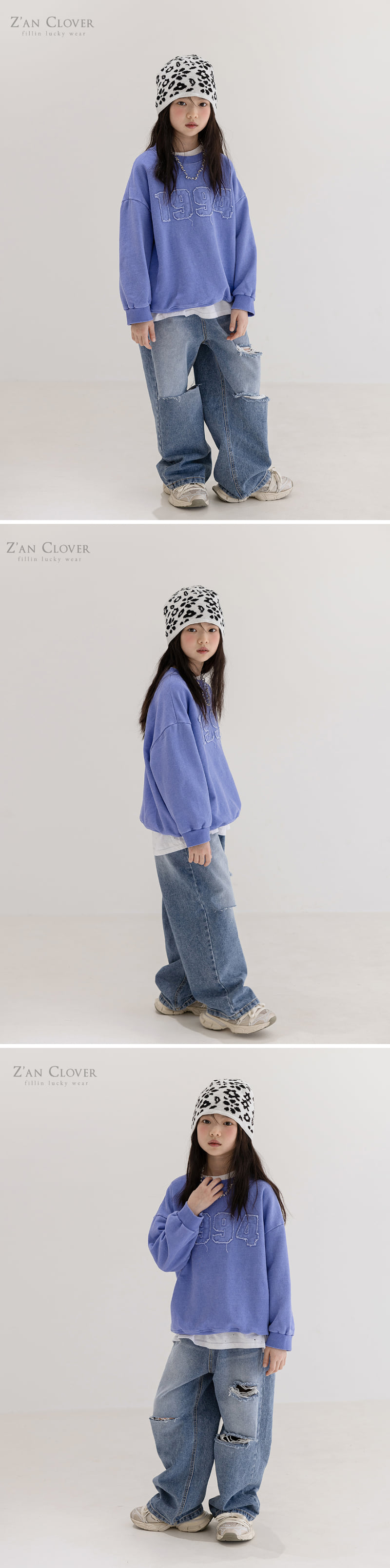 Zan Clover - Korean Children Fashion - #kidsstore - Straight Pants - 3