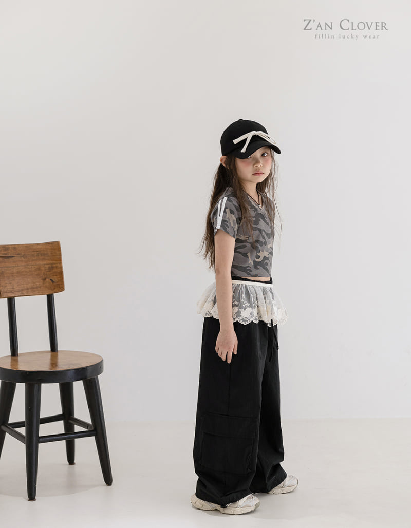 Zan Clover - Korean Children Fashion - #kidzfashiontrend - Under Cargo Pants - 12