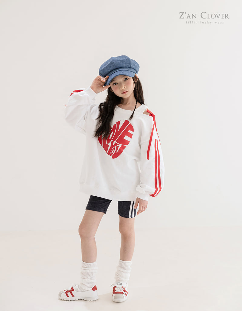 Zan Clover - Korean Children Fashion - #kidzfashiontrend - Cotton Denim Biker Shorts - 7