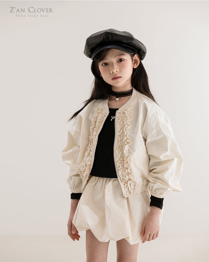 Zan Clover - Korean Children Fashion - #littlefashionista - Frill Jumper - 8