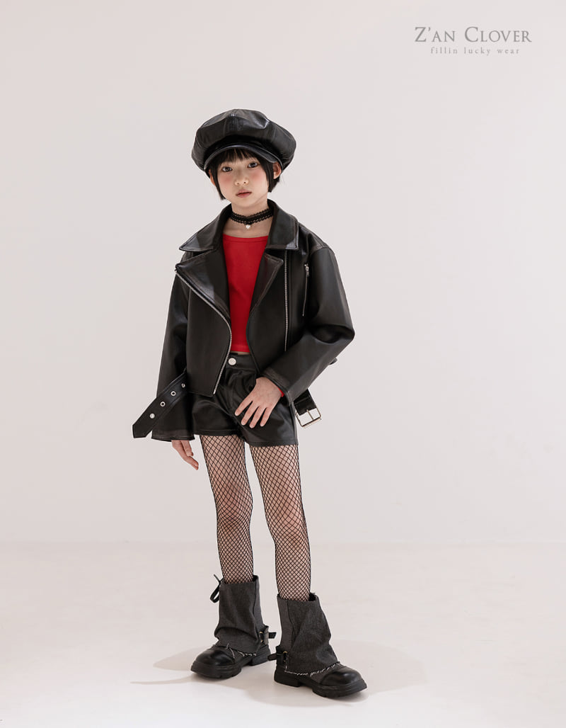 Zan Clover - Korean Children Fashion - #littlefashionista - Vintage Rider Jacket - 7
