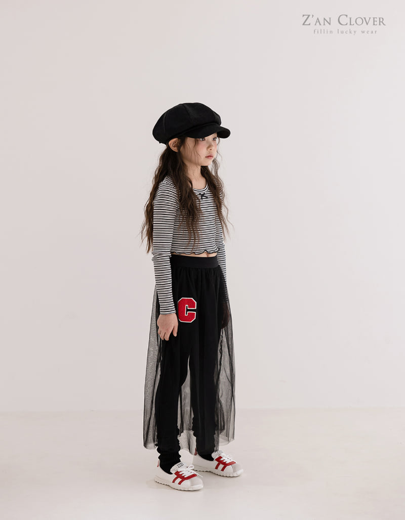Zan Clover - Korean Children Fashion - #littlefashionista - St Ribbon Short Tee - 9
