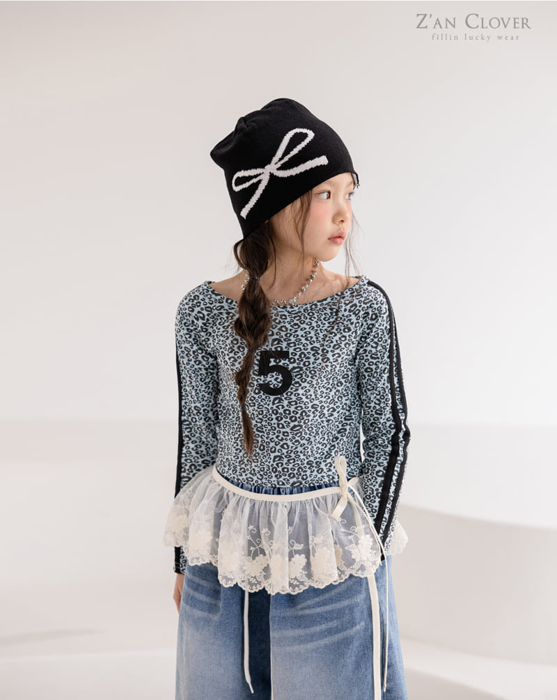 Zan Clover - Korean Children Fashion - #littlefashionista - Tape Leopard Tee - 7