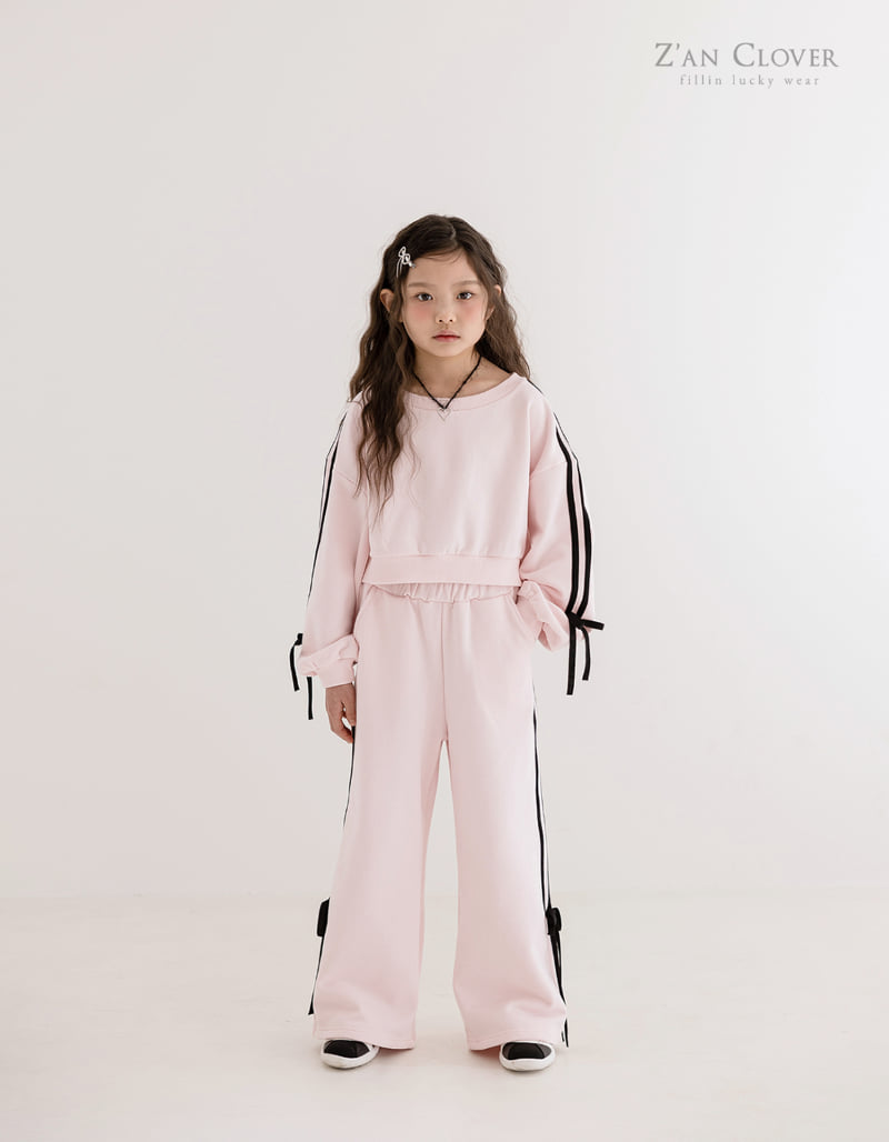 Zan Clover - Korean Children Fashion - #littlefashionista - Off Shoulder Training Setup - 10