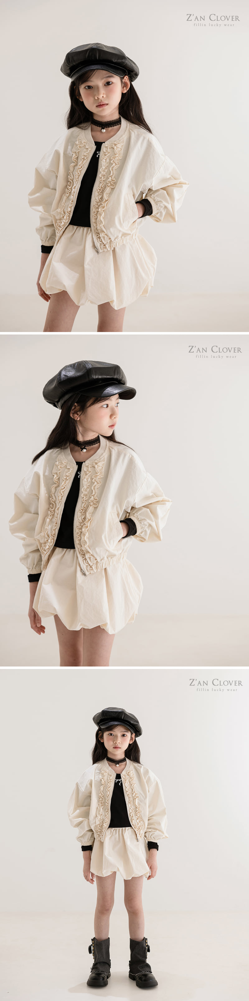 Zan Clover - Korean Children Fashion - #magicofchildhood - Frill Jumper - 9