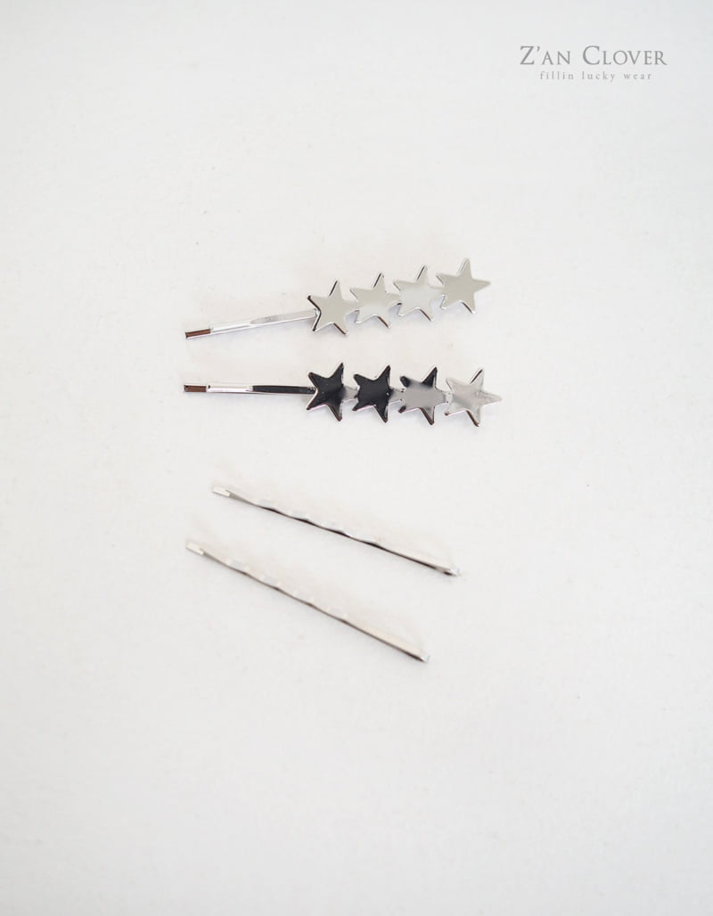 Zan Clover - Korean Children Fashion - #magicofchildhood - Star Pin Set - 3