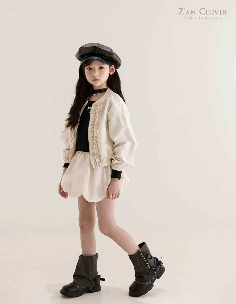 Zan Clover - Korean Children Fashion - #minifashionista - Frill Jumper - 10
