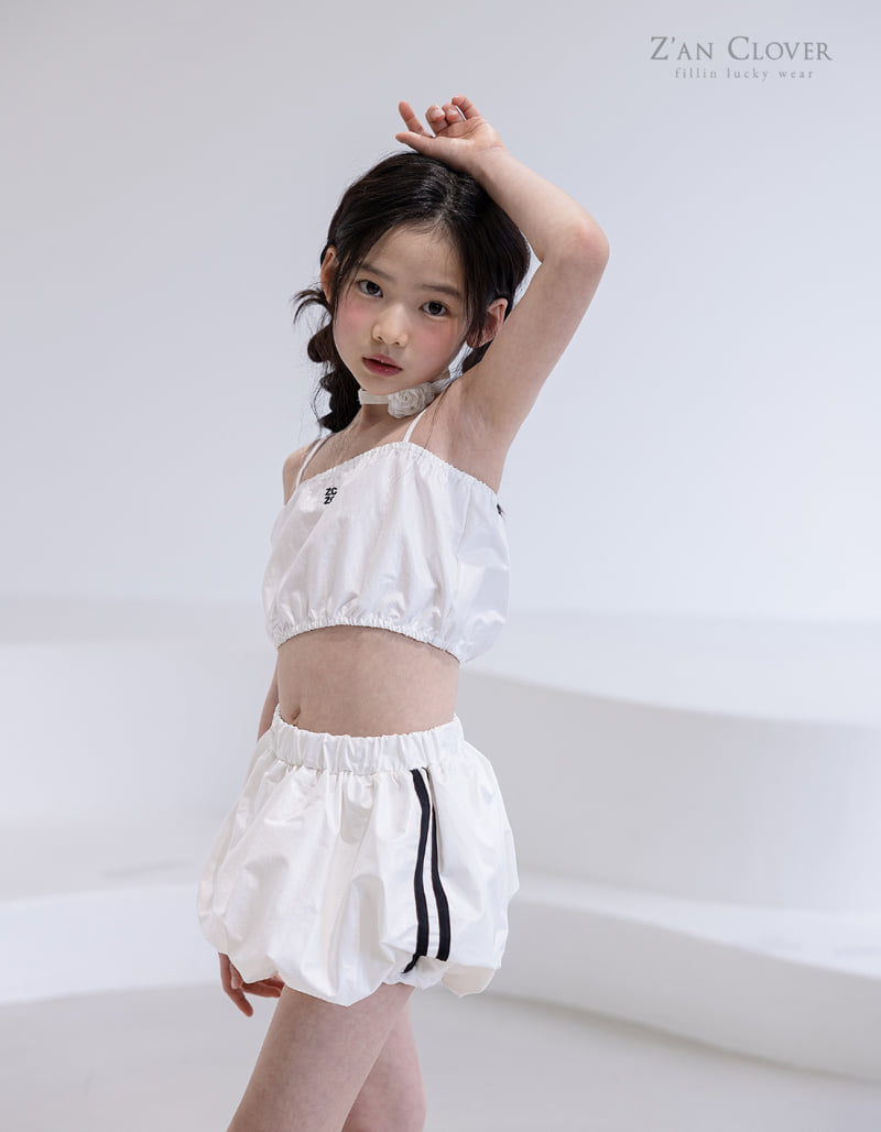 Zan Clover - Korean Children Fashion - #minifashionista - Shine Crop Top - 6