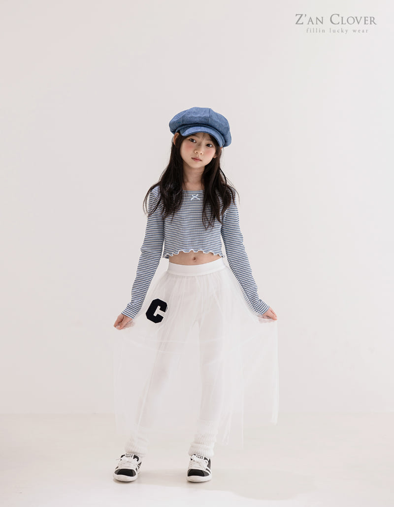 Zan Clover - Korean Children Fashion - #minifashionista - Patch Sharon Skirt - 4
