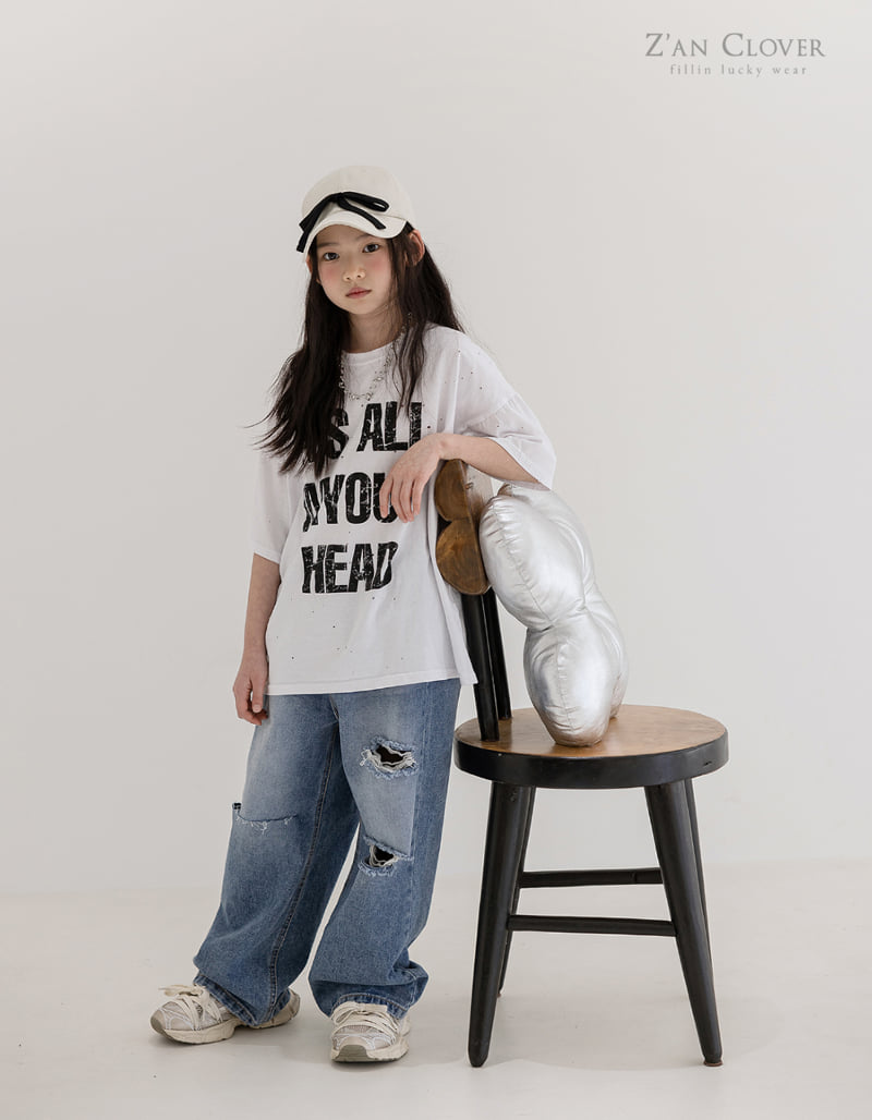 Zan Clover - Korean Children Fashion - #prettylittlegirls - Straight Pants - 9
