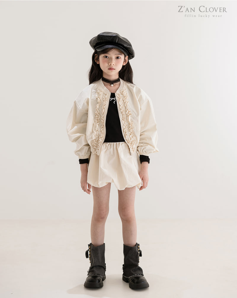 Zan Clover - Korean Children Fashion - #stylishchildhood - Balloon Mini Skirt - 9