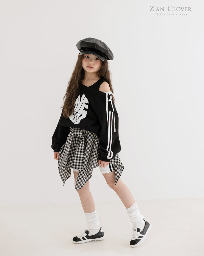 Zan Clover - Korean Children Fashion - #stylishchildhood - Check Layered Skirt - 8