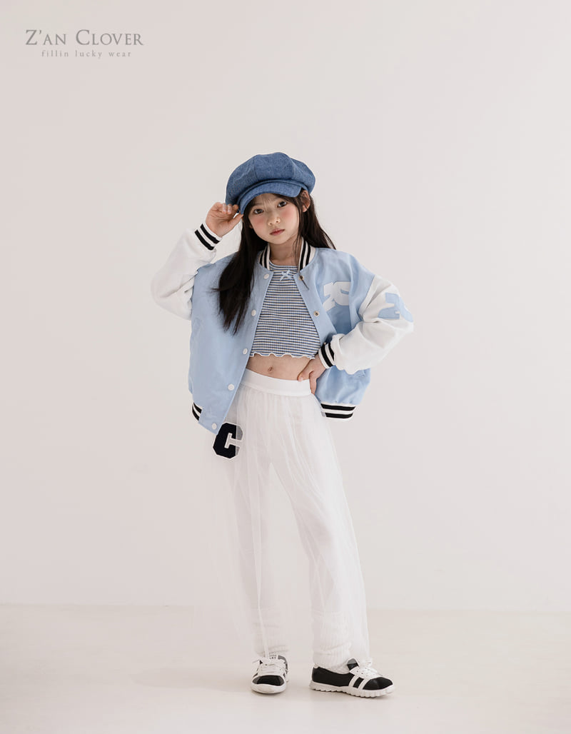 Zan Clover - Korean Children Fashion - #stylishchildhood - Patch Sharon Skirt - 7