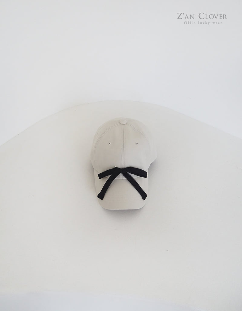 Zan Clover - Korean Children Fashion - #stylishchildhood - Vintage Ribbon Ball Cap - 3
