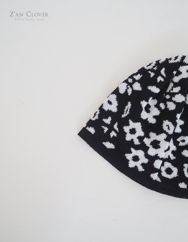 Zan Clover - Korean Children Fashion - #todddlerfashion - Flower Beanie - 10