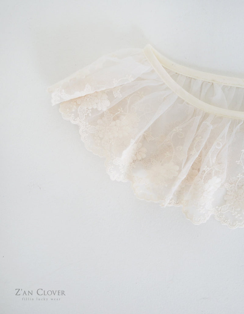 Zan Clover - Korean Children Fashion - #todddlerfashion - Lace Wrap Skirt - 4
