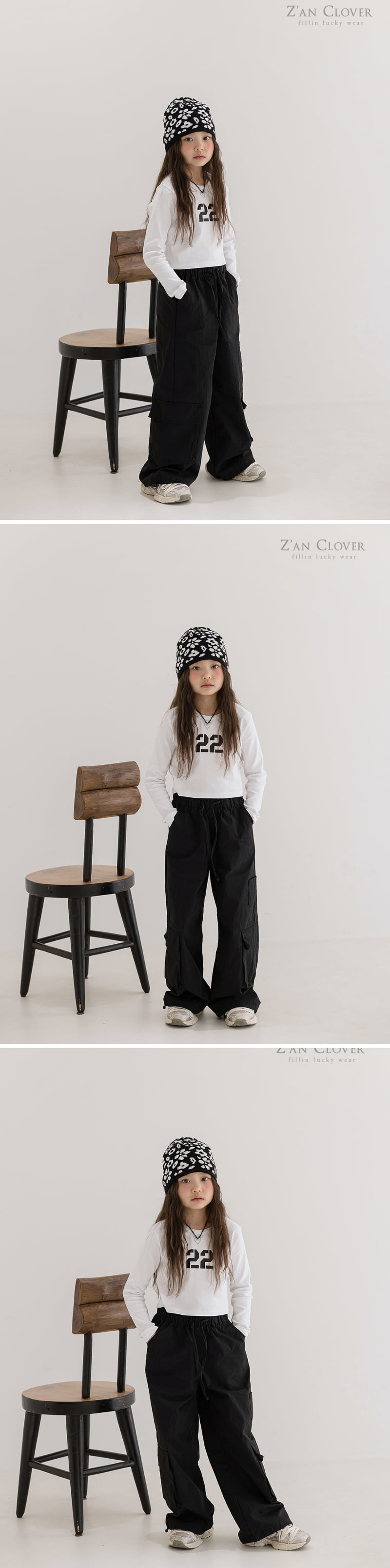 Zan Clover - Korean Children Fashion - #toddlerclothing - Under Cargo Pants - 3