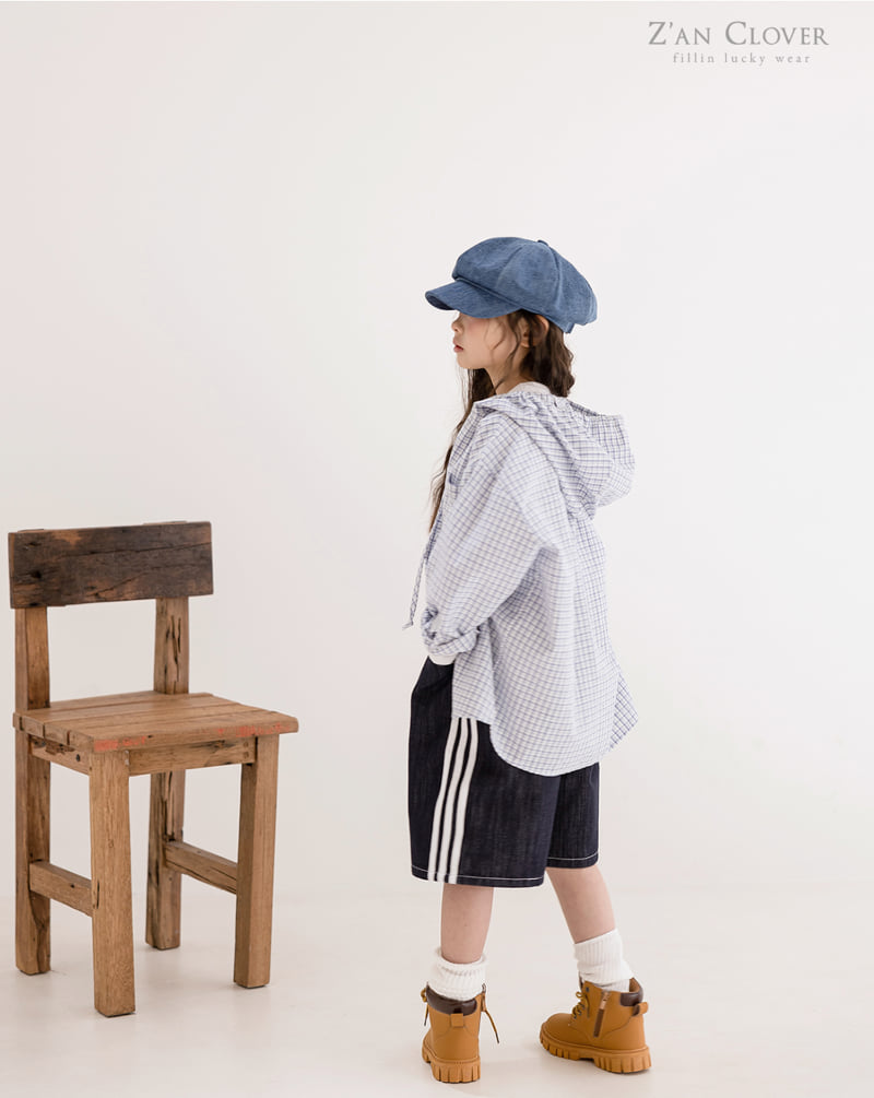 Zan Clover - Korean Children Fashion - #toddlerclothing - Line Bermuda Pants - 2