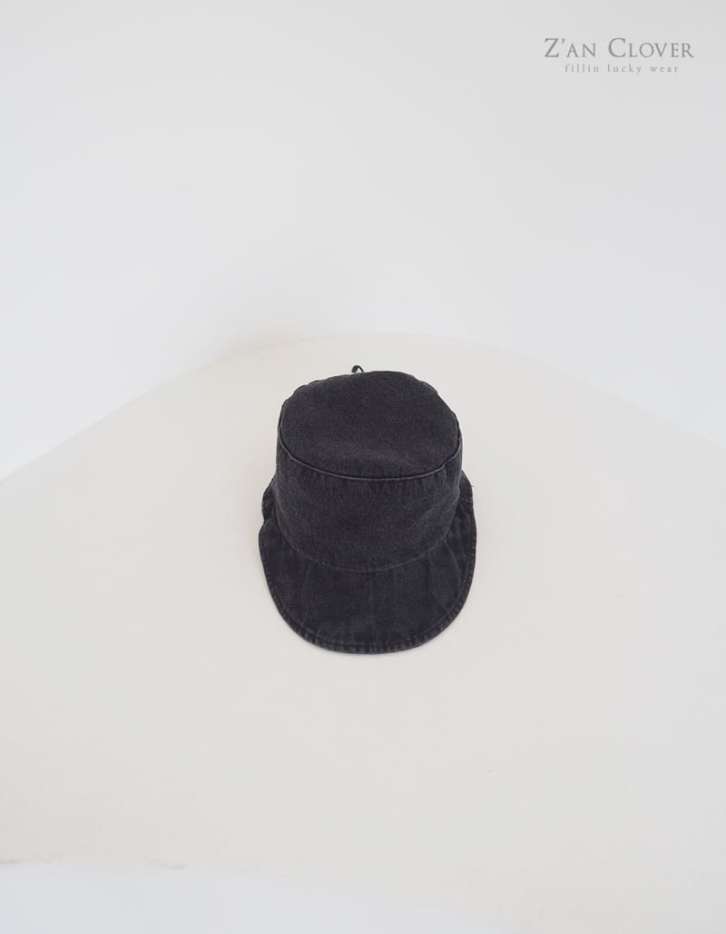 Zan Clover - Korean Children Fashion - #toddlerclothing - Denim Triangle Hat - 10