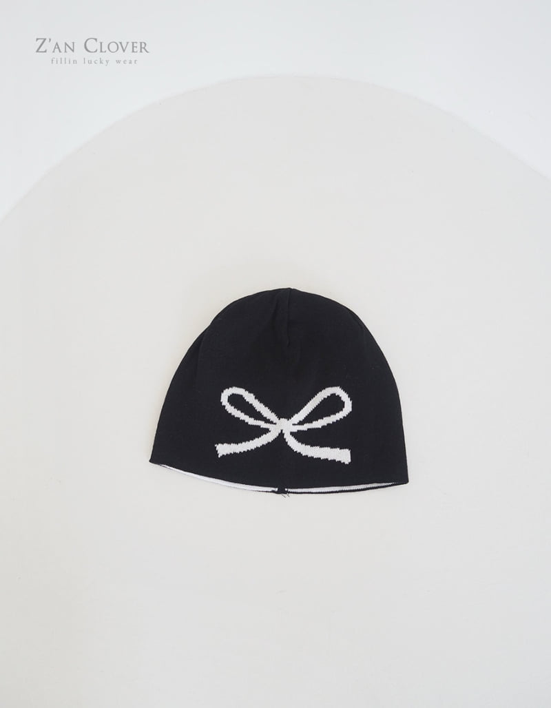 Zan Clover - Korean Children Fashion - #toddlerclothing - Ribbon Beanie - 9