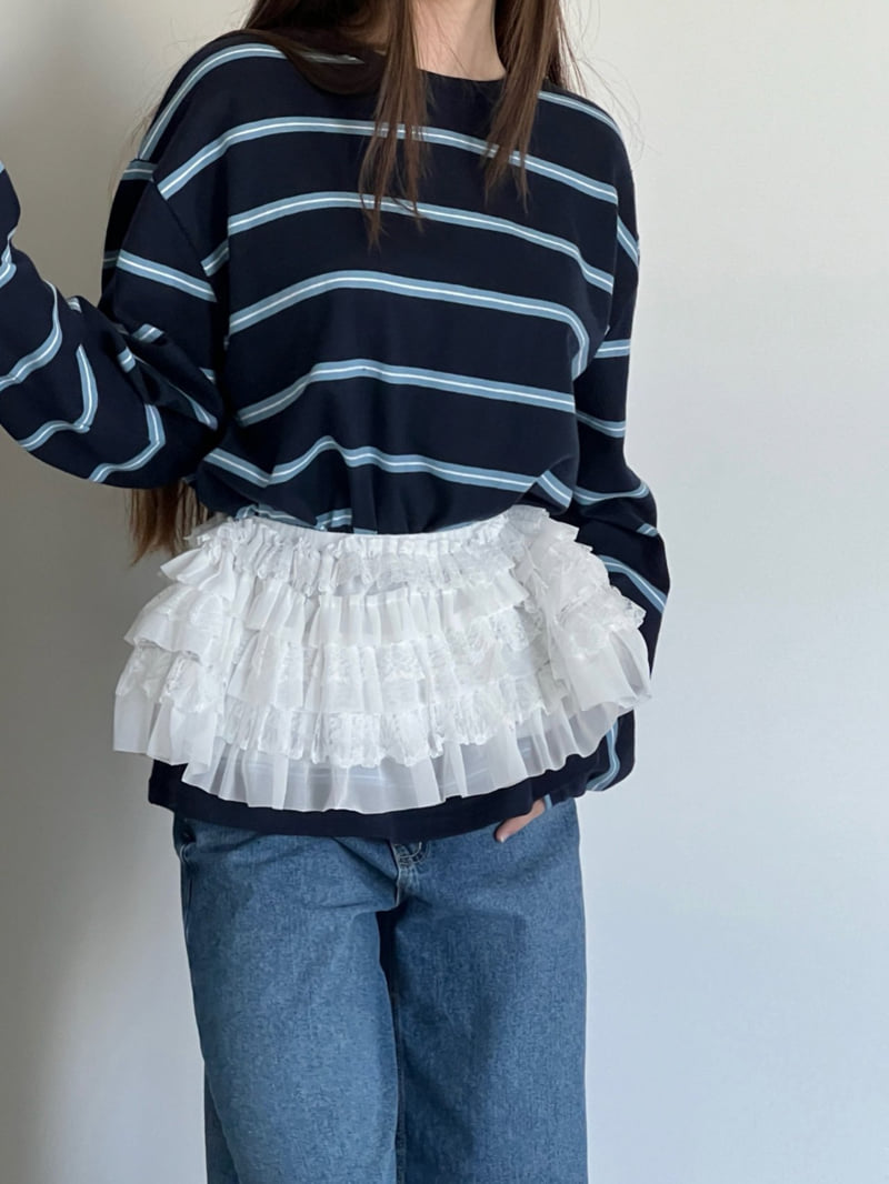 140 Avenue - Korean Women Fashion - #momslook - 6 Tiered Can Skirt Top - 5