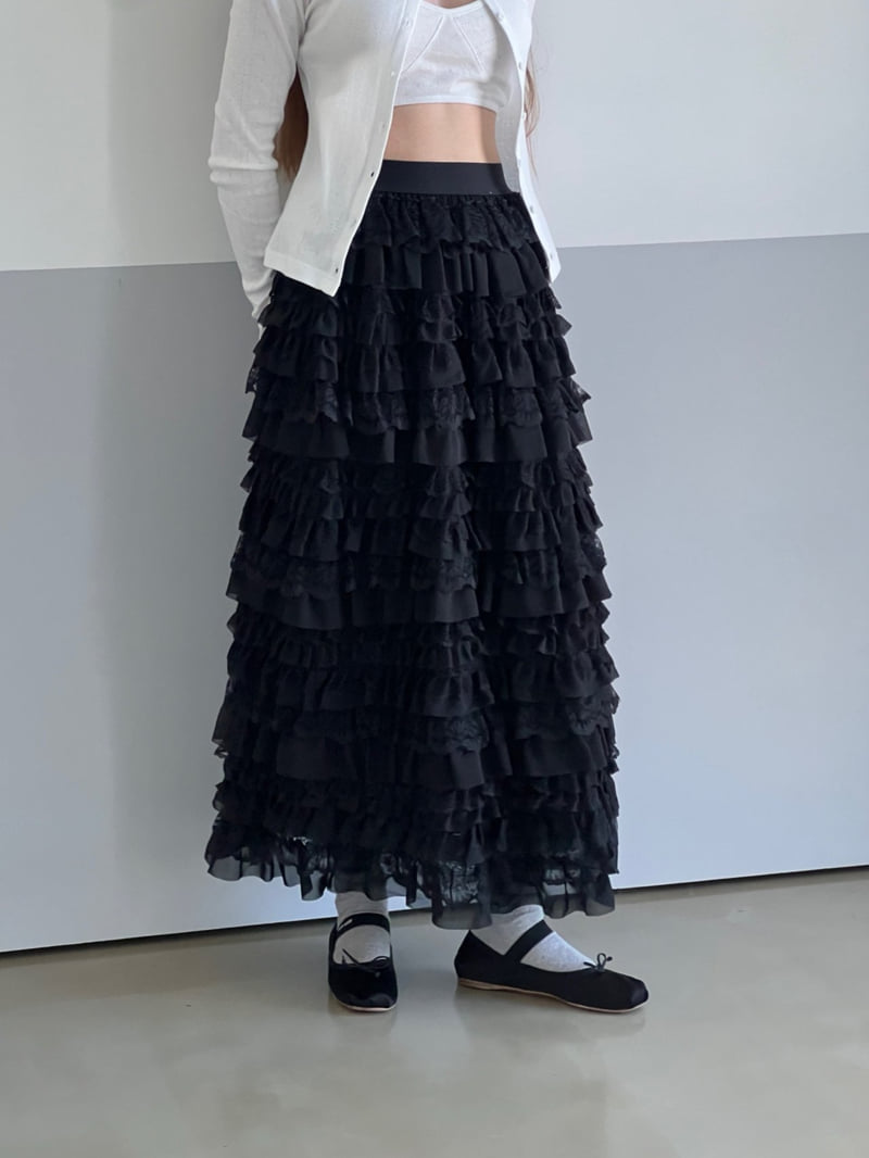140 Avenue - Korean Women Fashion - #womensfashion - 26 Tiered Cancan Skirt - 4