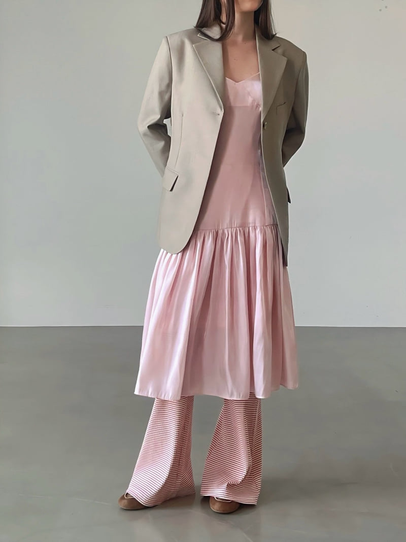 140 Avenue - Korean Women Fashion - #momslook - Rib Stripe Bootscut Pants - 9