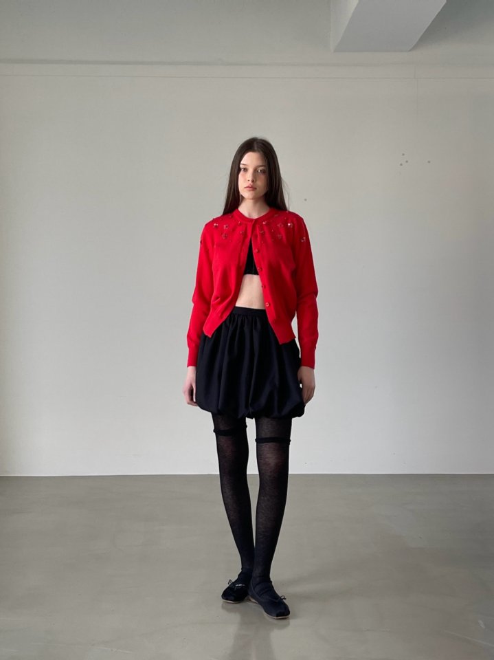 140 Avenue - Korean Women Fashion - #momslook - Beads Pearl Cardigan - 10