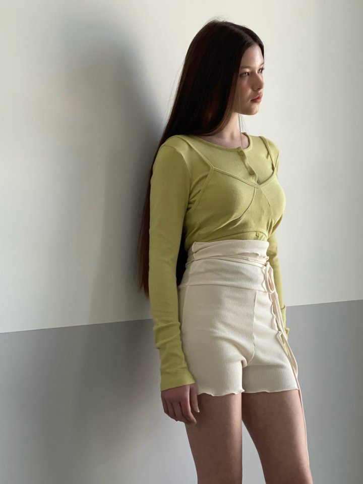140 Avenue - Korean Women Fashion - #momslook - Dive Punching Set-up Top - 7
