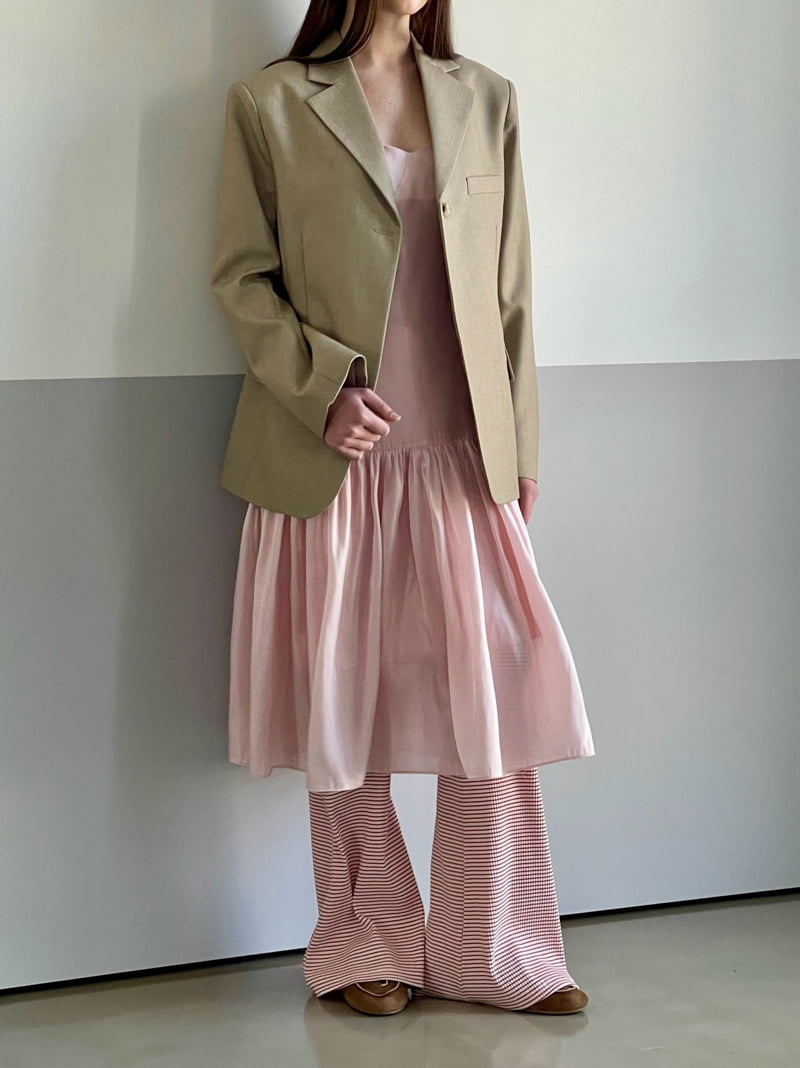 140 Avenue - Korean Women Fashion - #momslook - Shy Line One-piece - 8