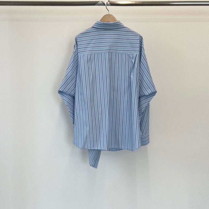 140 Avenue - Korean Women Fashion - #momslook - Stripe Sugar Shirt - 9