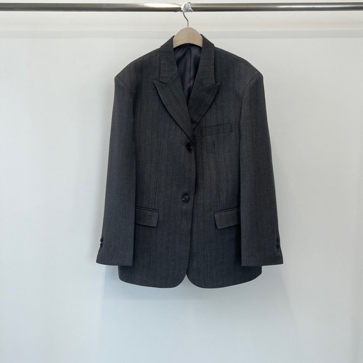 140 Avenue - Korean Women Fashion - #momslook - Stripe Jacket - 2