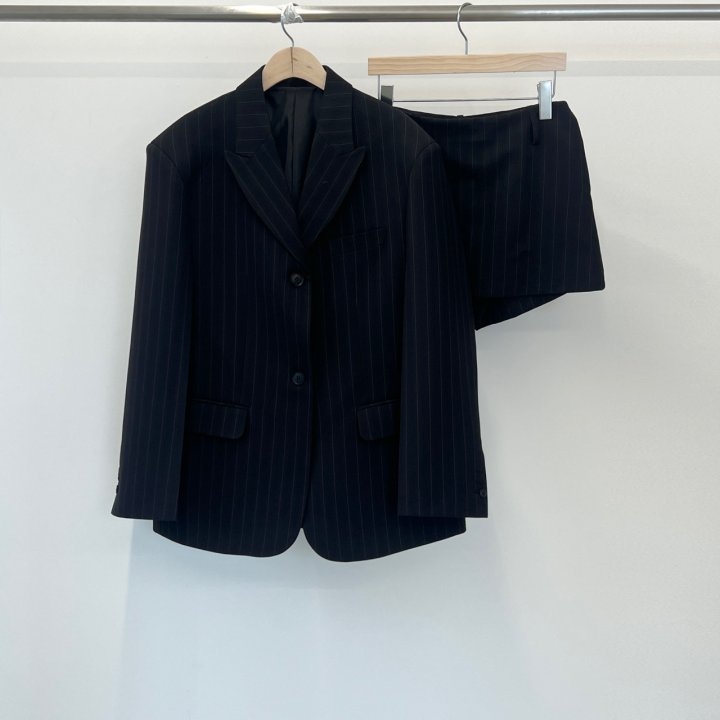 140 Avenue - Korean Women Fashion - #momslook - Stripe Skirt Pants - 9