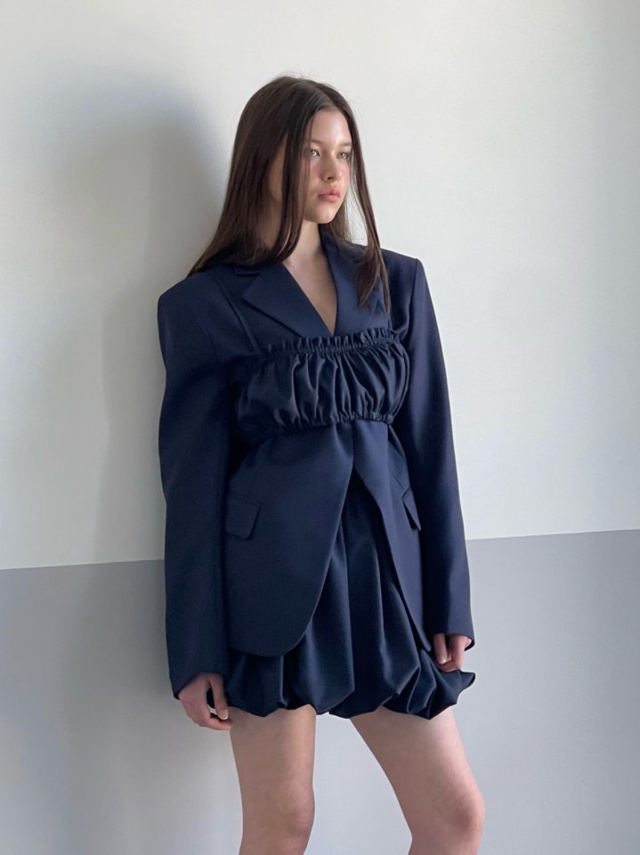 140 Avenue - Korean Women Fashion - #restrostyle - Cozy Shirring Top - 6