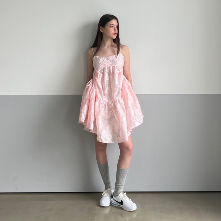 140 Avenue - Korean Women Fashion - #restrostyle - Cecil Flower One-piece - 9