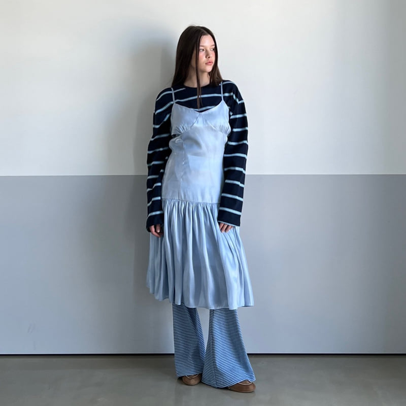 140 Avenue - Korean Women Fashion - #romanticstyle - Ace Stripe Tee - 2