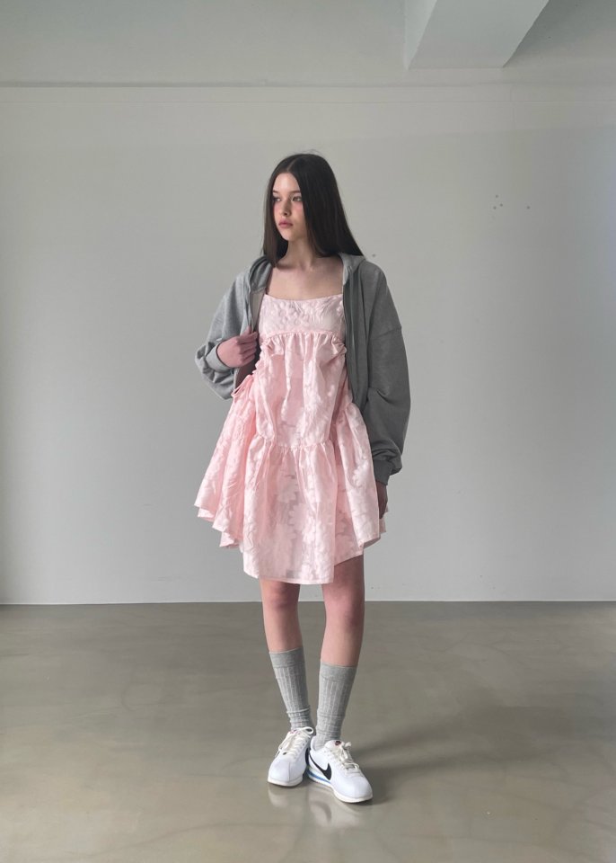 140 Avenue - Korean Women Fashion - #shopsmall - Cecil Flower One-piece - 11