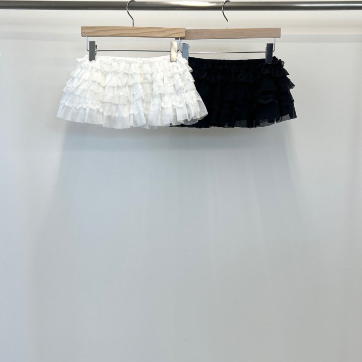 140 Avenue - Korean Women Fashion - #thatsdarling - 6 Tiered Can Skirt Top