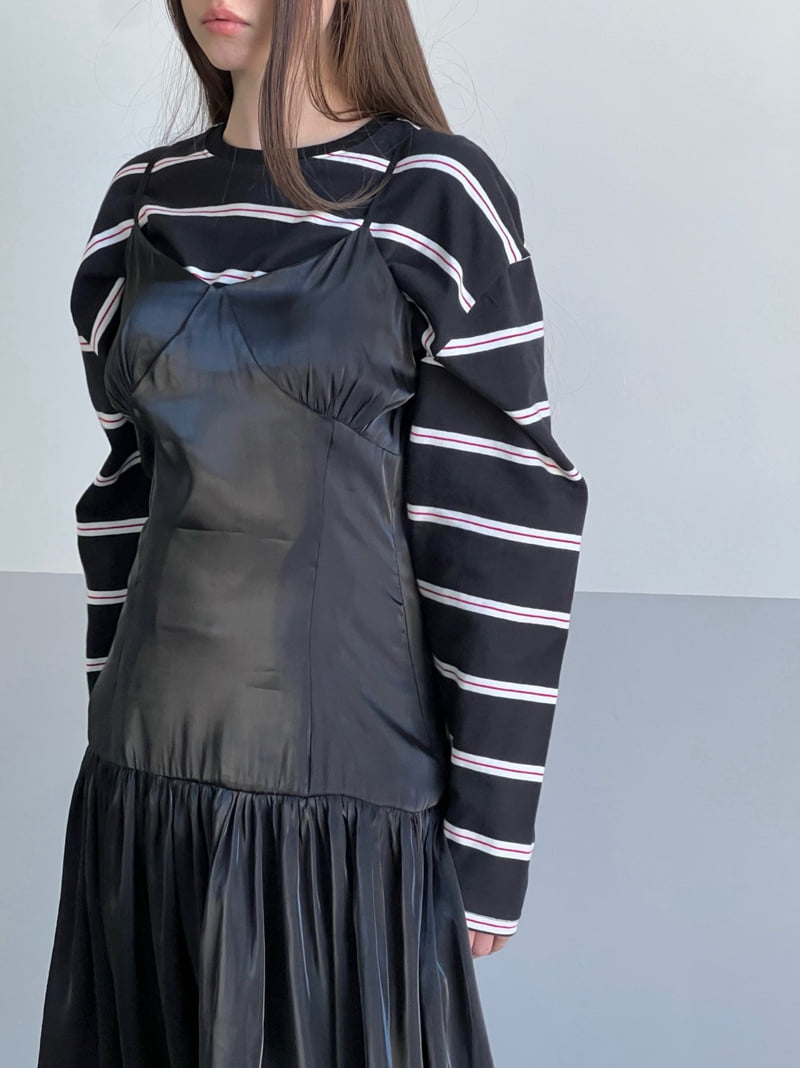 140 Avenue - Korean Women Fashion - #shopsmall - Ace Stripe Tee - 4