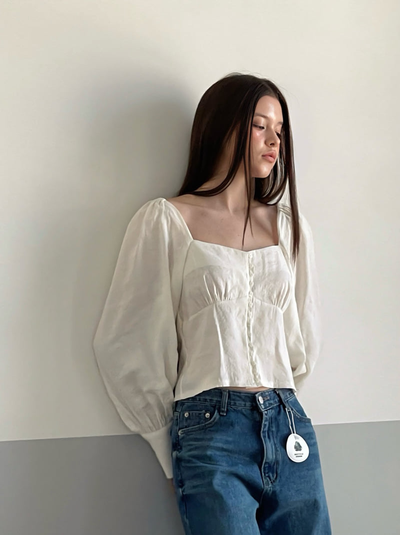 140 Avenue - Korean Women Fashion - #thatsdarling - Sonue Button Blouse - 3