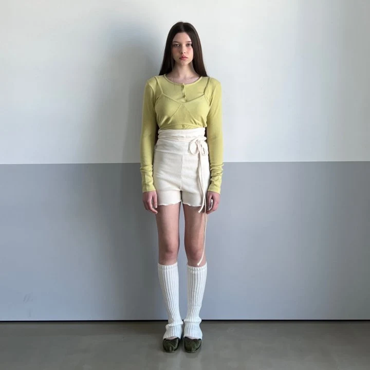 140 Avenue - Korean Women Fashion - #thelittlethings - Dive Punching Set-up Top - 6