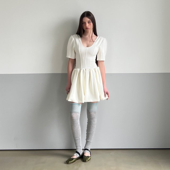 140 Avenue - Korean Women Fashion - #thelittlethings - Tail Cushion One-piece - 12