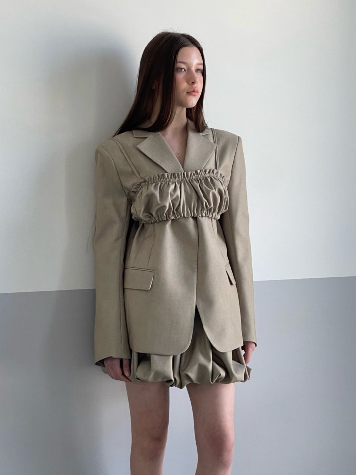 140 Avenue - Korean Women Fashion - #vintagekidsstyle - Cozy One Button Jacket - 3
