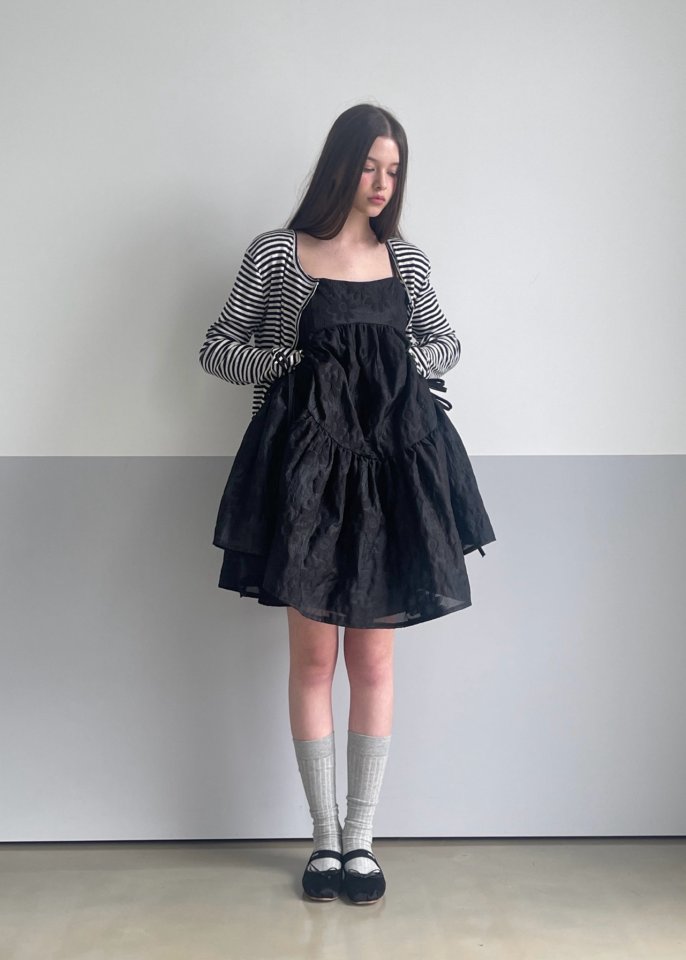 140 Avenue - Korean Women Fashion - #vintagekidsstyle - Dia Stripe Cardigan - 10