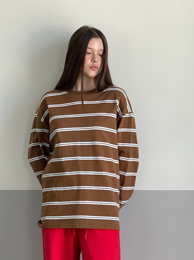 140 Avenue - Korean Women Fashion - #womensfashion - Ace Stripe Tee - 7