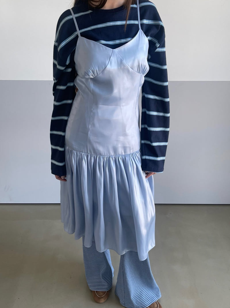 140 Avenue - Korean Women Fashion - #womensfashion - Shy Line One-piece - 7